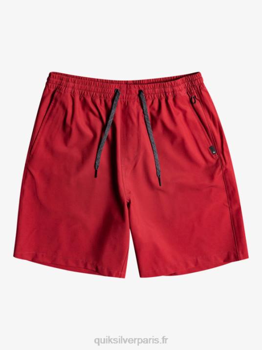 Hommes Quiksilver short amphibien ocean elastic 18 D6PT350 vin rubis