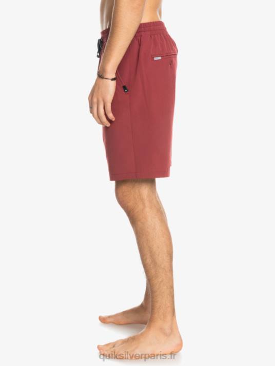 Hommes Quiksilver short amphibien ocean elastic 18 D6PT350 vin rubis