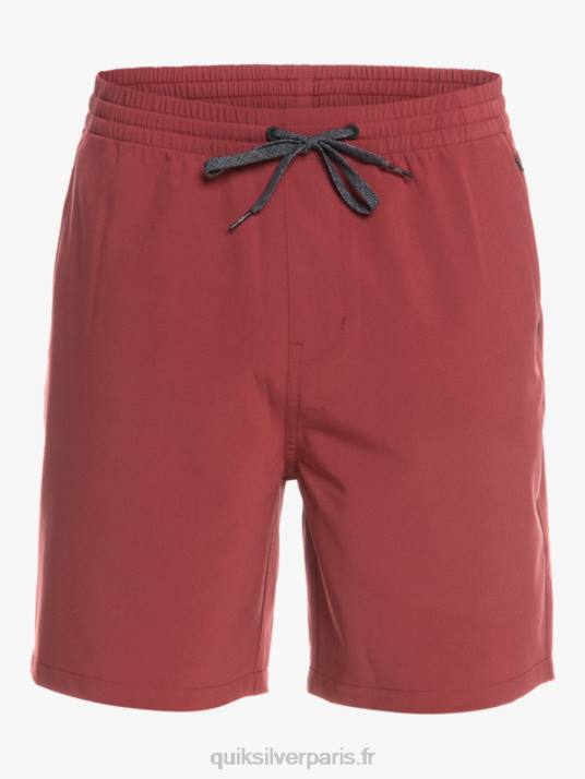 Hommes Quiksilver short amphibien ocean elastic 18 D6PT350 vin rubis