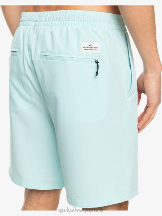 Hommes Quiksilver short amphibien ocean elastic 18 D6PT351 eau glacée