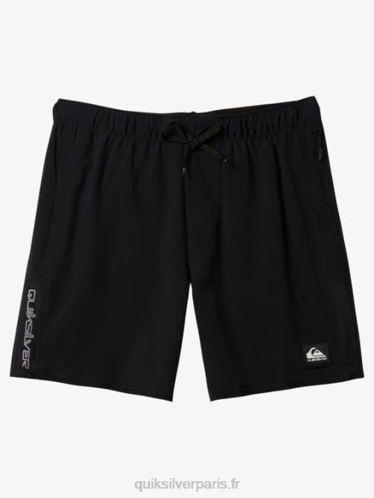 Hommes Quiksilver short d'entraînement omni stretch 17 D6PT827 noir