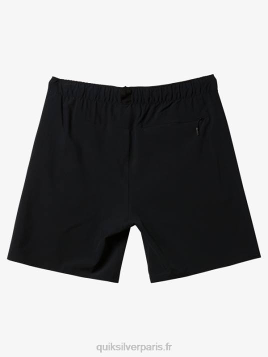 Hommes Quiksilver short d\'entraînement omni stretch 17 D6PT827 noir