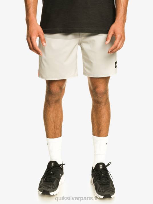 Hommes Quiksilver short d\'entraînement omni stretch 17 D6PT828 gris violet
