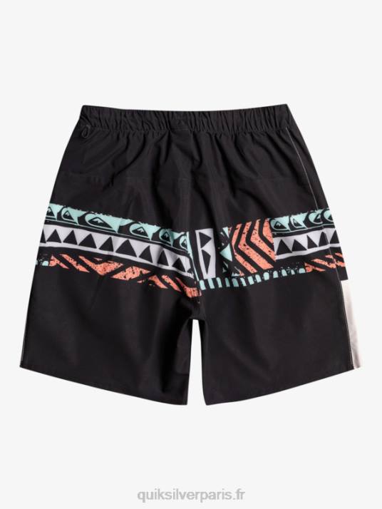 Hommes Quiksilver short d\'entraînement omni stretch 17 D6PT829 noir