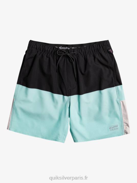 Hommes Quiksilver short d'entrainement omni 17 D6PT794 noir