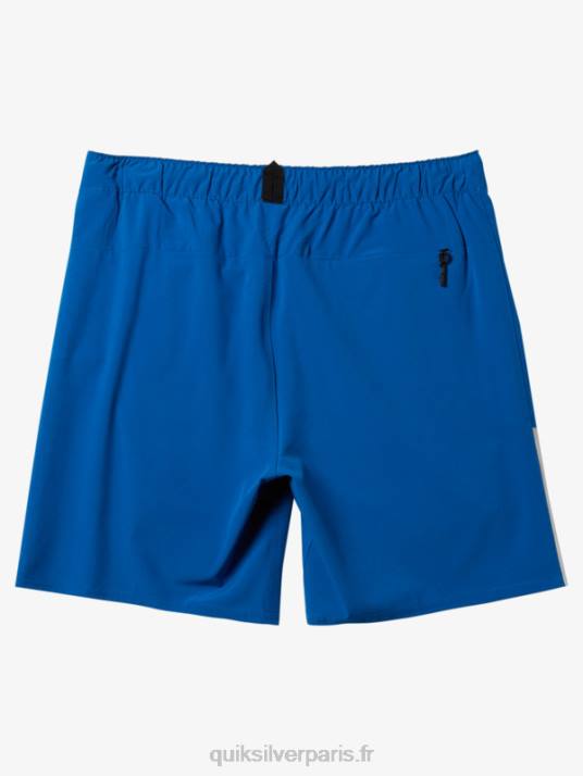 Hommes Quiksilver short d\'entrainement omni 17 D6PT795 tuba bleu