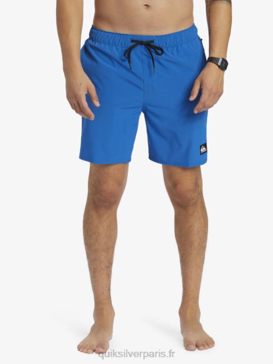 Hommes Quiksilver short d\'entrainement omni 17 D6PT795 tuba bleu