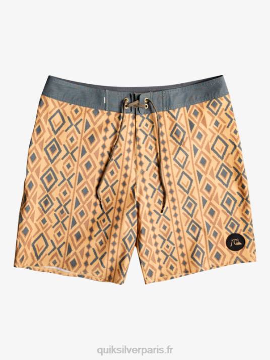 Hommes Quiksilver short de bain en chanvre stretch 69 18 D6PT1816 ocre