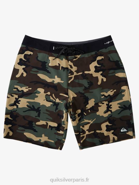 Hommes Quiksilver short de bain highline kaimana camo 20 D6PT1876 thym