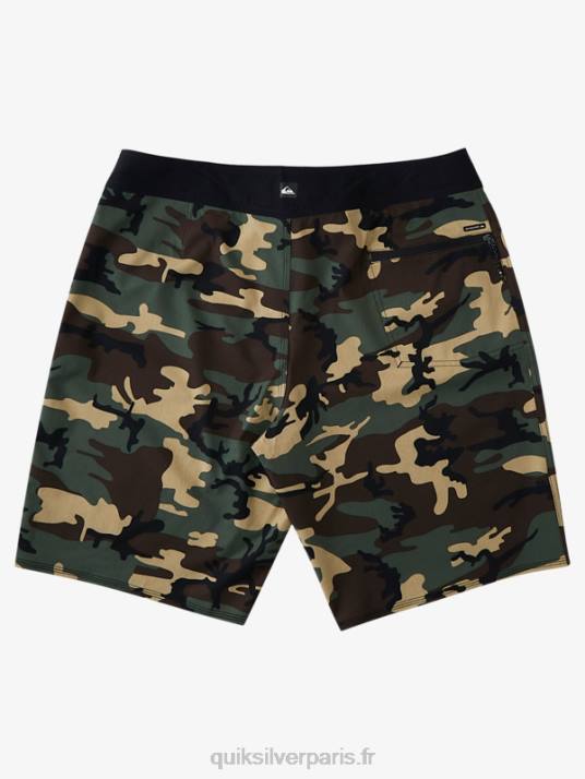 Hommes Quiksilver short de bain highline kaimana camo 20 D6PT1876 thym