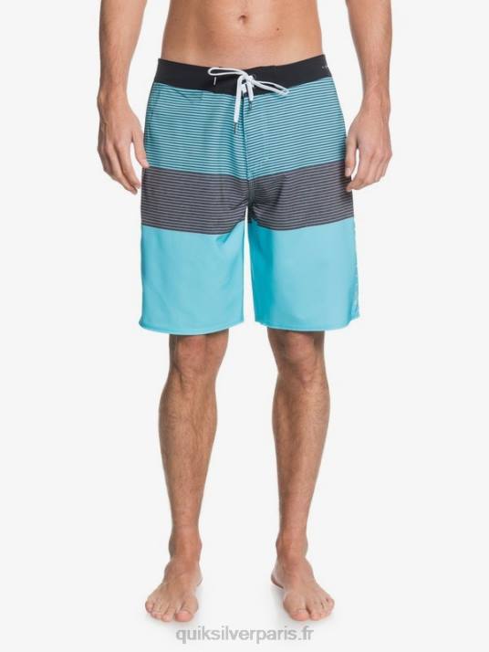 Hommes Quiksilver short de bain highline massif 20 D6PT1564 bleu pacifique
