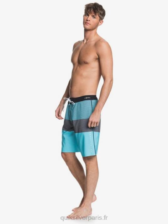 Hommes Quiksilver short de bain highline massif 20 D6PT1564 bleu pacifique