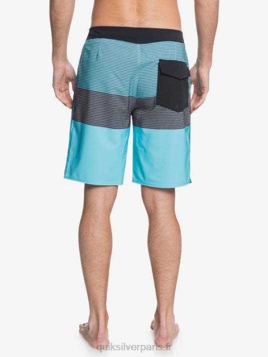 Hommes Quiksilver short de bain highline massif 20 D6PT1564 bleu pacifique