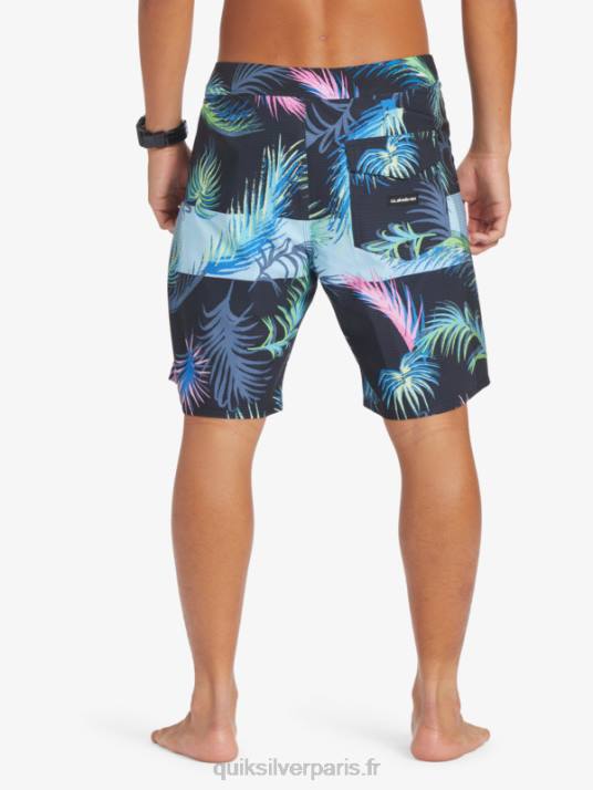 Hommes Quiksilver short de bain highlite arch 19 D6PT368 macadam