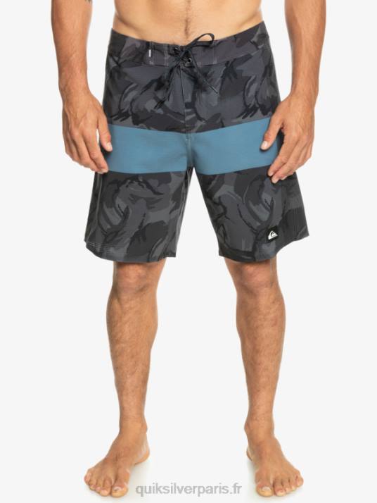 Hommes Quiksilver short de bain highlite arch 19 D6PT369 macadam