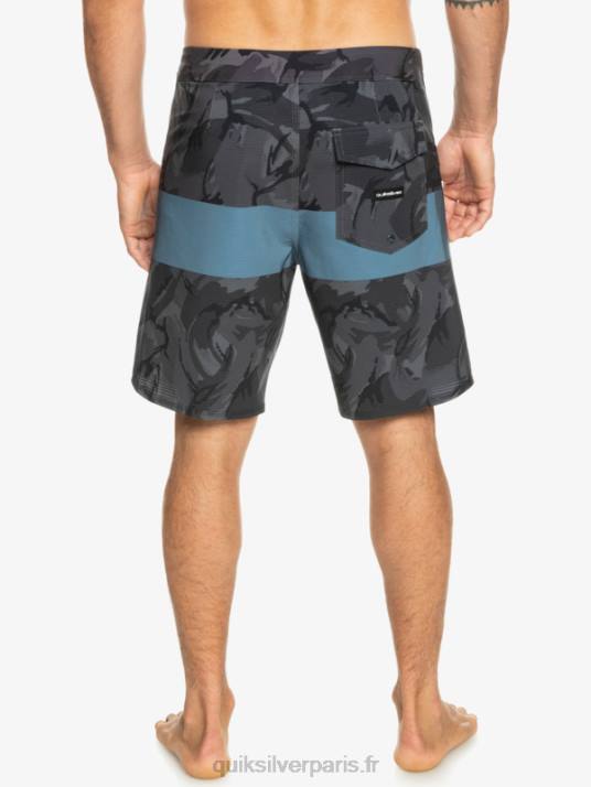Hommes Quiksilver short de bain highlite arch 19 D6PT369 macadam