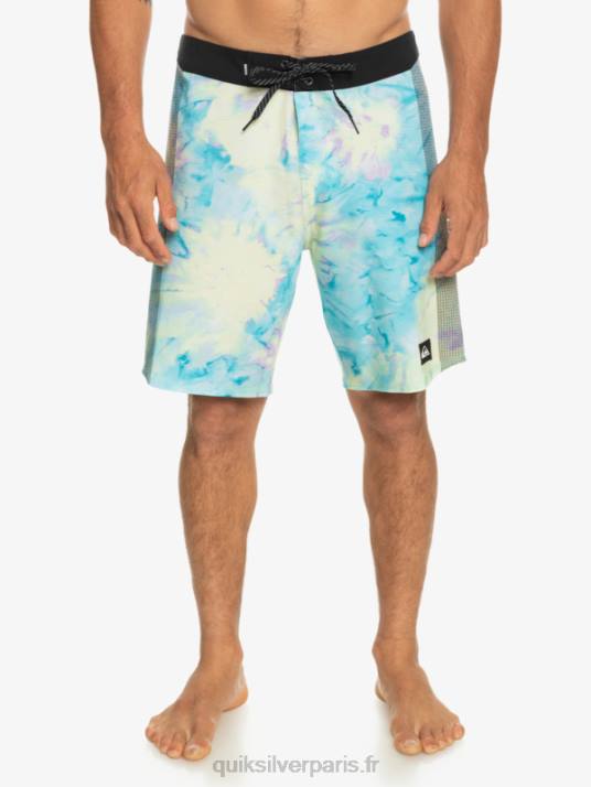 Hommes Quiksilver short de bain highlite arch 19 D6PT370 verre de plage