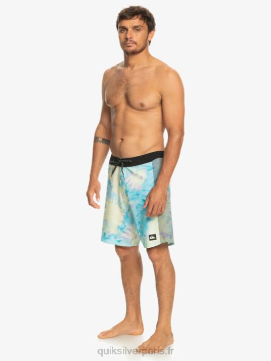 Hommes Quiksilver short de bain highlite arch 19 D6PT370 verre de plage