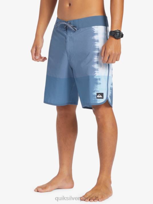 Hommes Quiksilver short de bain highlite festonné 19 D6PT26 mer de Béring