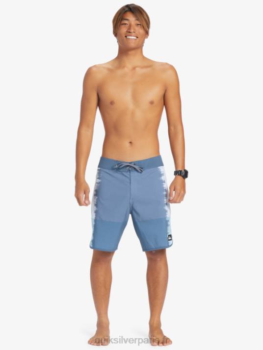 Hommes Quiksilver short de bain highlite festonné 19 D6PT26 mer de Béring