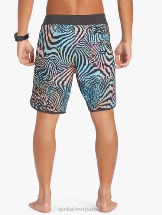 Hommes Quiksilver short de bain highlite festonné 19 D6PT28 macadam