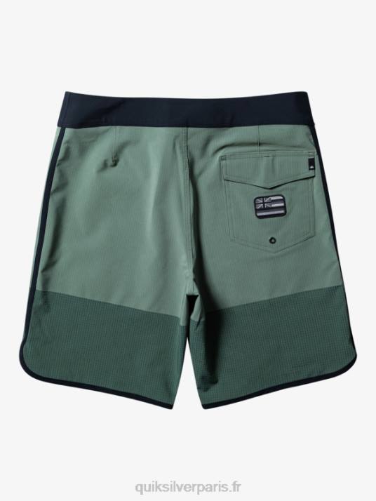 Hommes Quiksilver short de bain highlite festonné 19 D6PT30 thym