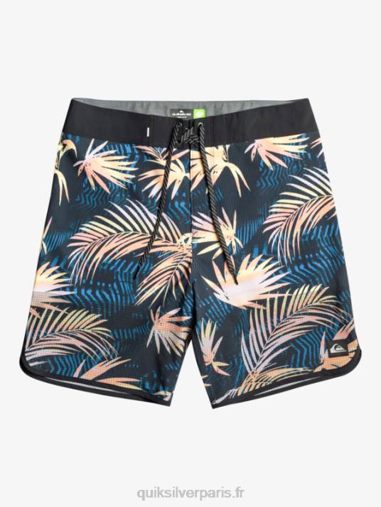 Hommes Quiksilver short de bain highlite festonné 19 D6PT31 noir