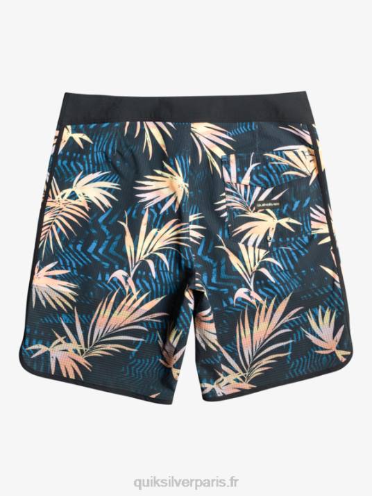 Hommes Quiksilver short de bain highlite festonné 19 D6PT31 noir
