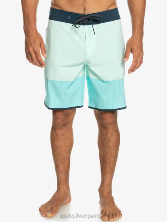 Hommes Quiksilver short de bain highlite festonné 19 D6PT35 verre de plage
