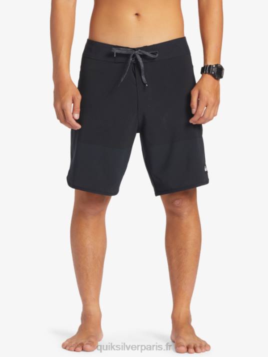 Hommes Quiksilver short de bain highlite festonné 19 D6PT37 noir