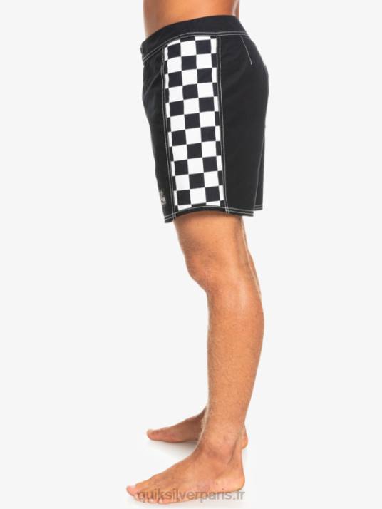 Hommes Quiksilver short de bain original arch 16 D6PT1780 noir