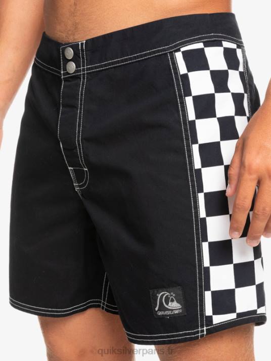 Hommes Quiksilver short de bain original arch 16 D6PT1780 noir
