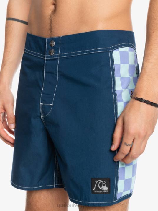 Hommes Quiksilver short de bain original arch 16 D6PT1783 insigne bleu
