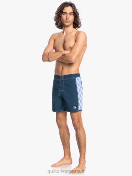 Hommes Quiksilver short de bain original arch 16 D6PT1783 insigne bleu
