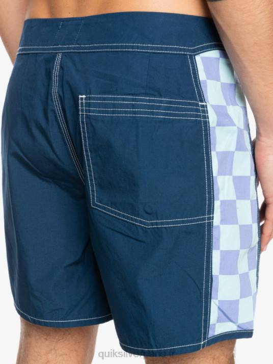 Hommes Quiksilver short de bain original arch 16 D6PT1783 insigne bleu
