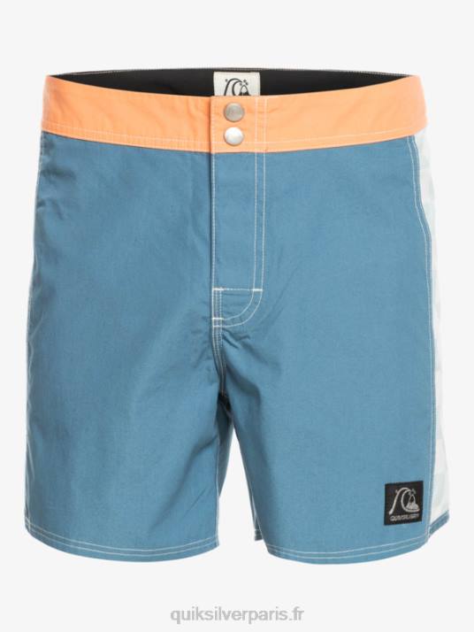 Hommes Quiksilver short de bain original arch 16 D6PT1784 capitaines bleu