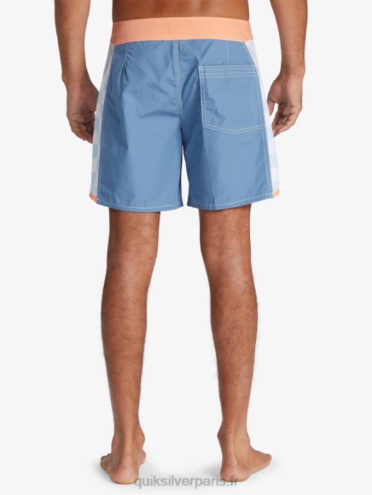 Hommes Quiksilver short de bain original arch 16 D6PT1784 capitaines bleu