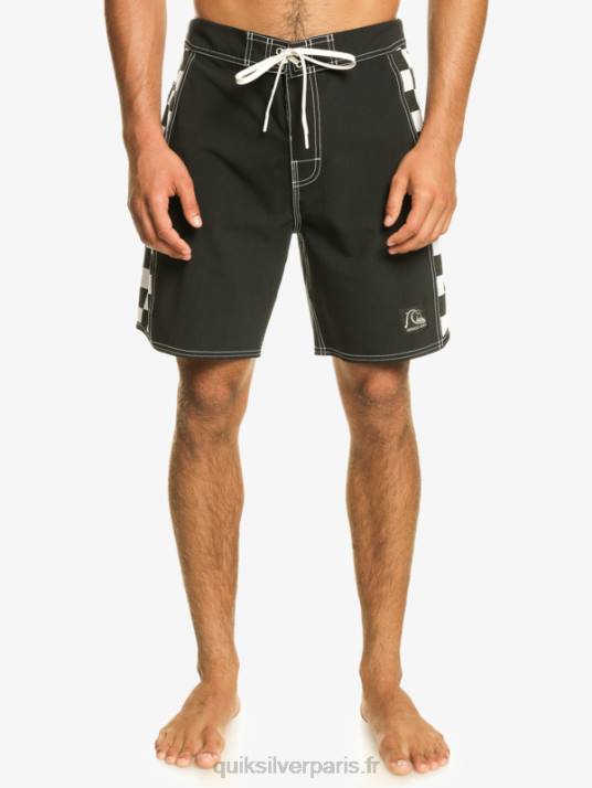 Hommes Quiksilver short de bain original arch 18 D6PT171 noir
