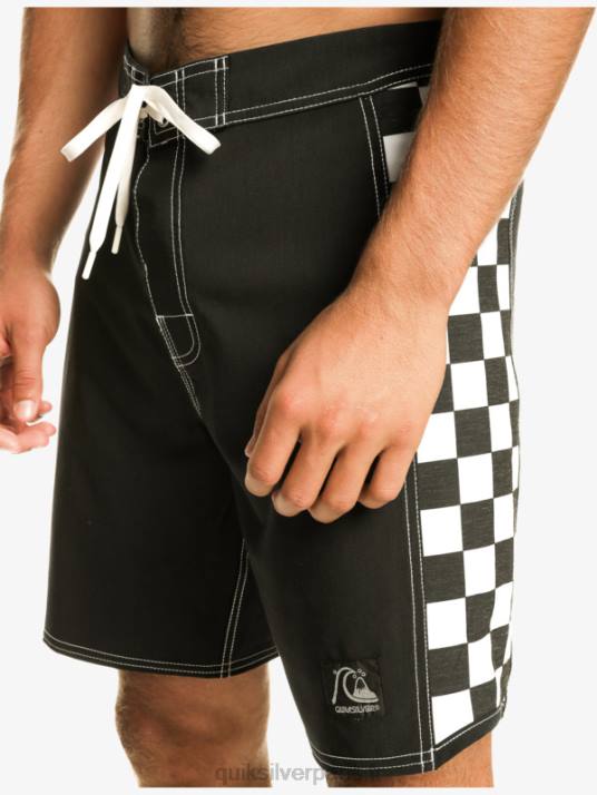 Hommes Quiksilver short de bain original arch 18 D6PT171 noir