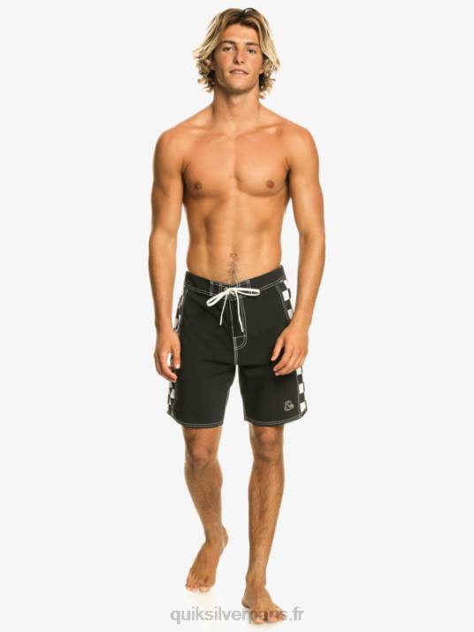 Hommes Quiksilver short de bain original arch 18 D6PT171 noir