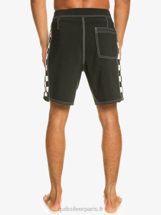 Hommes Quiksilver short de bain original arch 18 D6PT171 noir