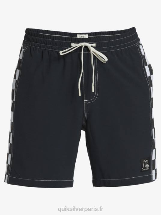 Hommes Quiksilver short de bain original arch 18 D6PT171 noir