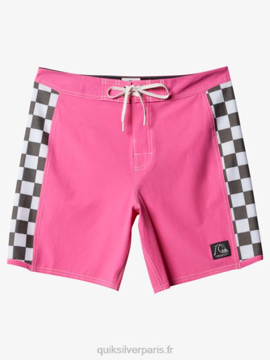 Hommes Quiksilver short de bain original arch 18 D6PT1732 rose choquant