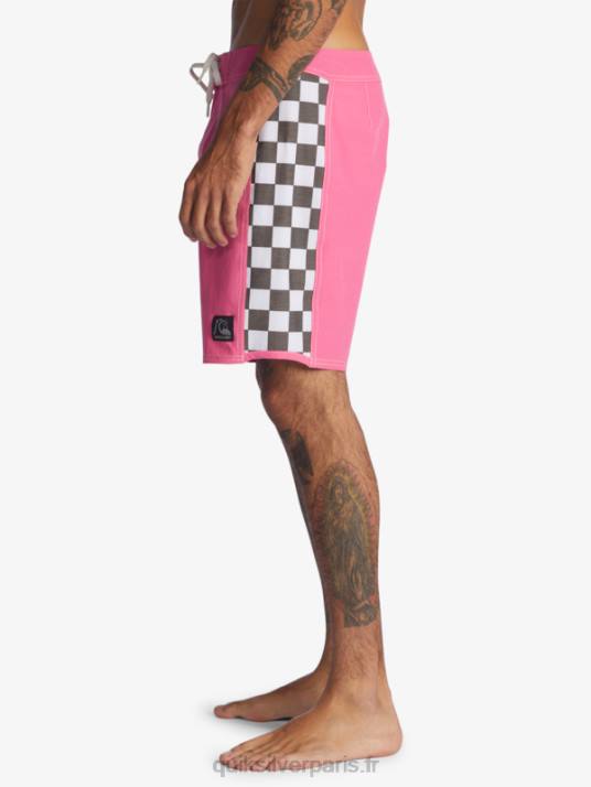 Hommes Quiksilver short de bain original arch 18 D6PT1732 rose choquant