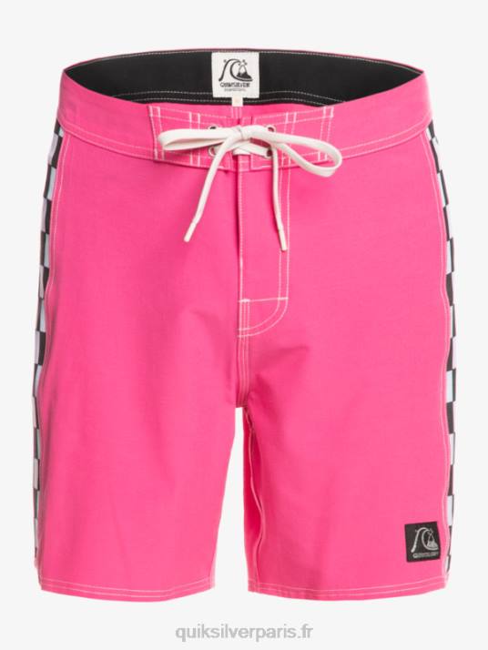 Hommes Quiksilver short de bain original arch 18 D6PT1732 rose choquant