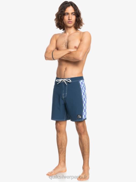 Hommes Quiksilver short de bain original arch 18 D6PT1733 insigne bleu