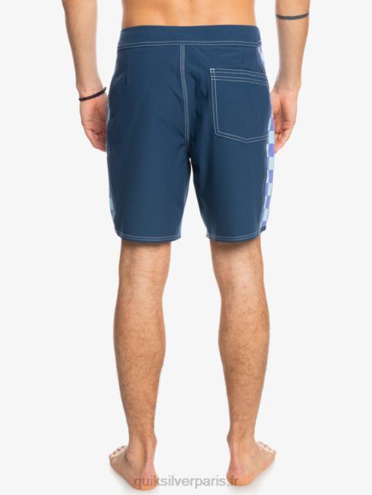 Hommes Quiksilver short de bain original arch 18 D6PT1733 insigne bleu