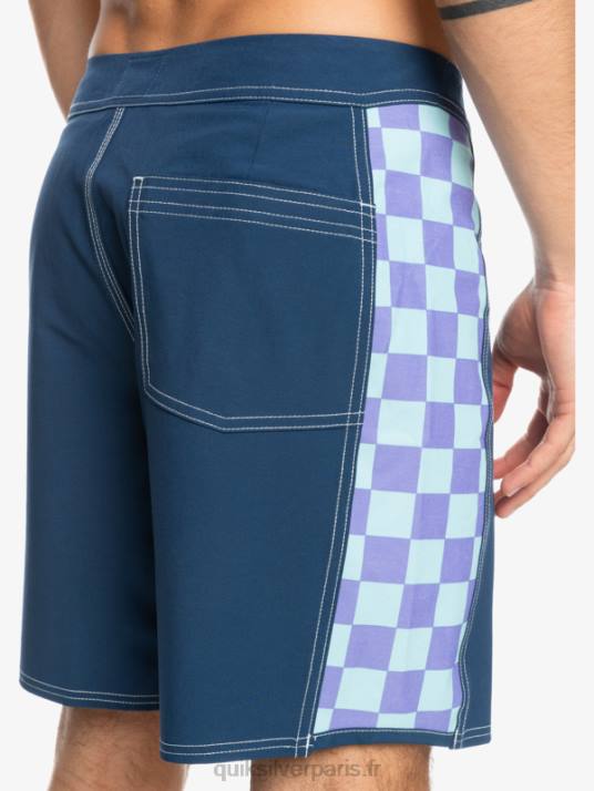 Hommes Quiksilver short de bain original arch 18 D6PT1733 insigne bleu