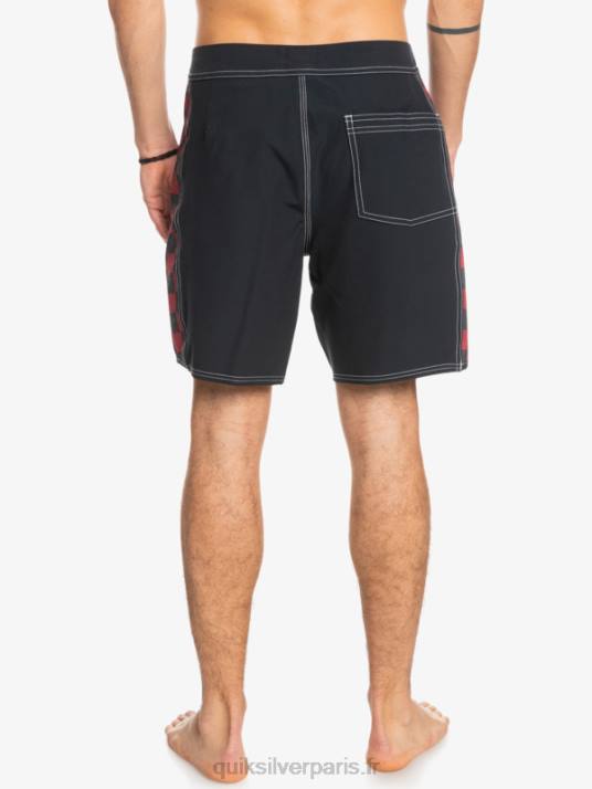 Hommes Quiksilver short de bain original arch 18 D6PT1734 vin rubis