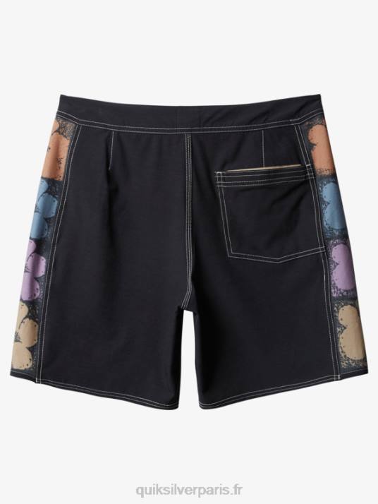 Hommes Quiksilver short de bain original arch 18 D6PT1737 noir